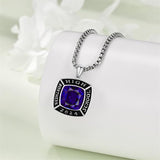Sterling Silver Personalized Class Photo Necklace College Graduation Necklace