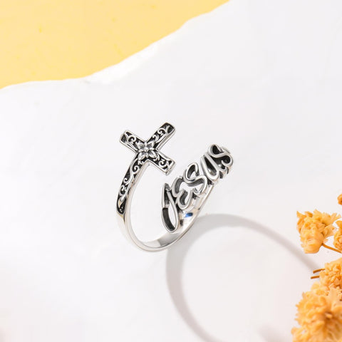 Sterling Silver Turquoise Hummingbird Butterfly Sunflower Adjustable Spoon Ring