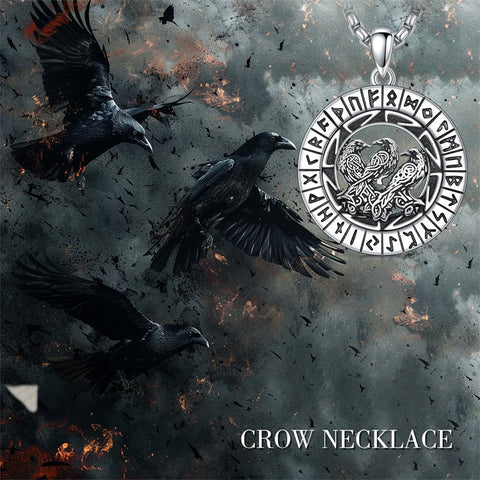 Sterling Silver  Eagle Elephant Fox Octopus Trident  Pig Raven Scorpion Pendant Necklace