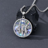 Sterling Silver Triple Moon Goddess Tetragrammaton Lilith Hecate  Pagan Wiccan Amulet Pendant Necklace