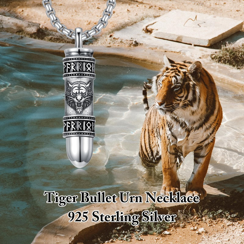 Sterling Silver Bullet Butterfly Rose Dragon Eagle Jesus Urn Necklace for Ashes