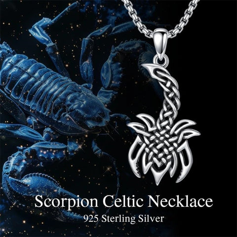 Sterling Silver  Eagle Elephant Fox Octopus Trident  Pig Raven Scorpion Pendant Necklace
