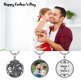 Sterling Silver St Michael Pendant Necklace