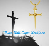 Sterling Silver Crucifix Jesus Pendant Necklace