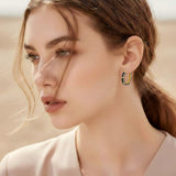 14K Gold Plated  Hoop Earrings for Her