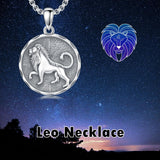 Sterling Silver Constellation Celestial Pendant Necklace Astrology Jewelry Birthday Gifts Christmas