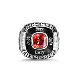 Sterling Silver Personalized Pattern Graduation Ring Gift for Graduates