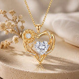 14K Gold Plated Birthstone  Sunflower Pendant Necklace for Women  Anniversary Christmas Birthday Gift