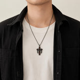 Sterling Silver Cross Pendant Necklace Christian Religious Jewelry Gifts for Anniversary
