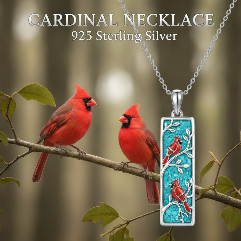 Sterling Silver Abalone Shell Bar Cardinal Bee Butterfly Hummingbird Dragonfly Phoenix Pendant Necklace for Women