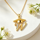 Initial  Graduation 14K Gold Plated Inspiring Grad Pendant Necklace Graduations Jewelry Gifts