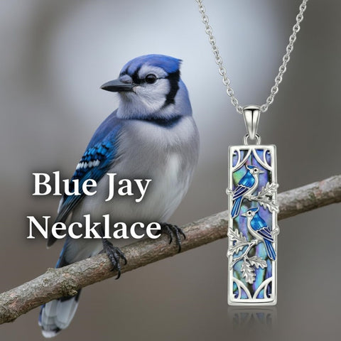 Sterling Silver Abalone Shell Bar Cardinal Bee Butterfly Hummingbird Dragonfly Phoenix Pendant Necklace for Women