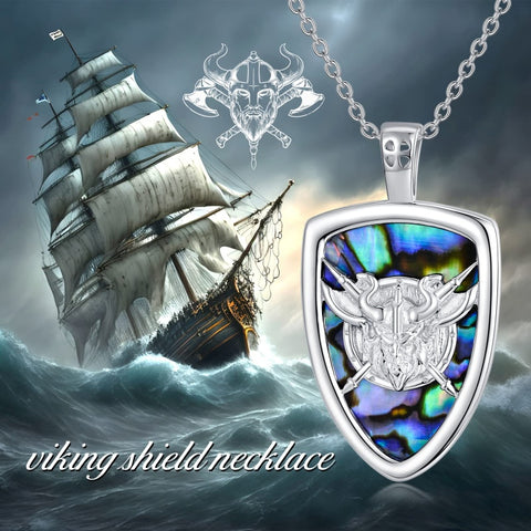 Sterling Silver Peace Sign Coexist Peace Symbol Pirate Tree of Life Thor's Hammer Wolf Raven Viking Series Necklace