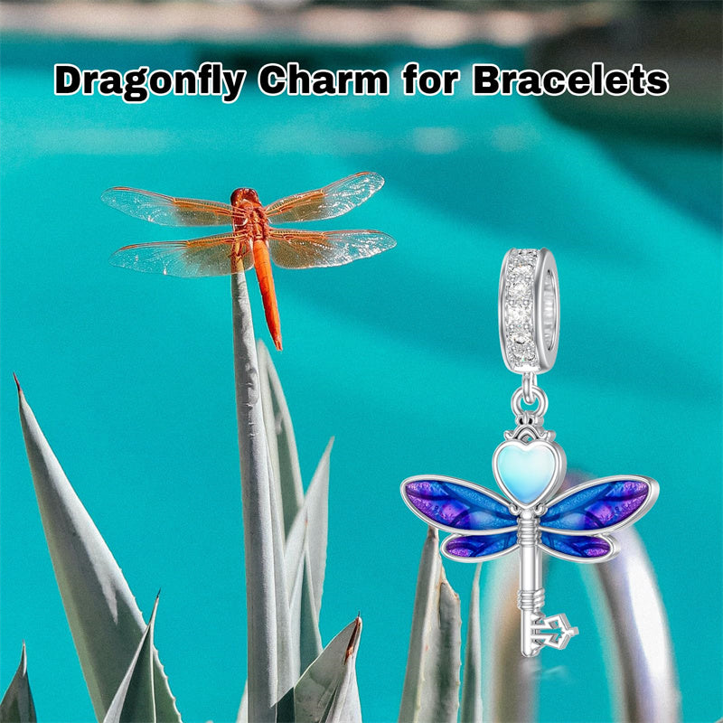 Sterling Silver Cubic Zircon Koala Pig Butterfly Scorpion Dragonfly Bead Charms