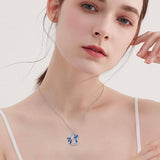 Sterling Silver Dragonfly  Cardinal Butterfly Hummingbird Pendant Necklace Gift for Women