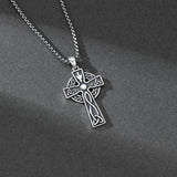 Sterling Silver Cross Pendant Necklace Christian Religious Jewelry Gifts for Anniversary