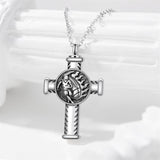 Sterling Silver Baseball Basketball Football Urn Necklace for Ashes
