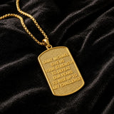Patron Saint Medal Gold Plated Catholic Pendant Christian Religious Necklace Amulet Jewelry