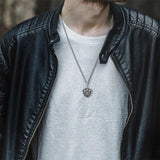 Sterling Silver  Eagle Elephant Fox Octopus Trident  Pig Raven Scorpion Pendant Necklace