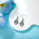Sterling Silver Moonstone Filigree Bee Dragonfly Hummingbird Butterfly Dangle Earrings for Women Christmas Gift