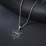 Sterling Silver Crown Jesus Fish Celtic Knot Chai  Lion Star of David Pendant Necklace