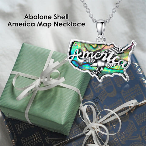 Sterling Silver Jamaica America Texas Africa Map Pendant Necklace Country Map Chain Jewelry Gifts