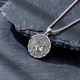 Sterling Silver Constellation Celestial Pendant Necklace Astrology Jewelry Birthday Gifts Christmas