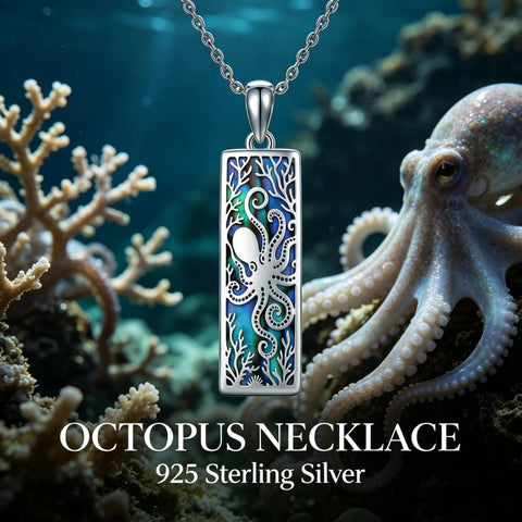 Sterling Silver Abalone Shell Bar Cardinal Bee Butterfly Hummingbird Dragonfly Phoenix Pendant Necklace for Women