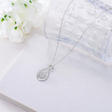 Sterling Silver 111 222 333 444 555 777 888 999 Infinity Angel Number Pendant Necklace