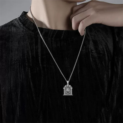 Sterling Silver Constellation Celestial Pendant Necklace
