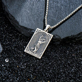 Sterling Silver Saint Anthony Saint Jude Saint Christopher   Saint Michael Amulet Religious Pendant Necklace