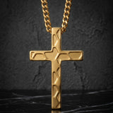14K Gold Plated Soccer Football Basketball Baseball Cross  with Bible Verses Religious Pendant Necklace for Men