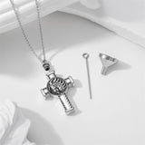 Sterling Silver Baseball Basketball Football Urn Necklace for Ashes