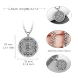 14K Gold Plated  Cross Necklace Religious Amulets Jewelry Gifts