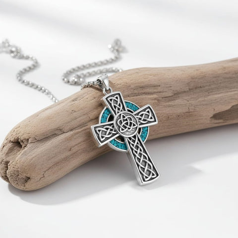 Sterling Silver Cross Pendant Necklace Christian Religious Jewelry Gifts for Anniversary
