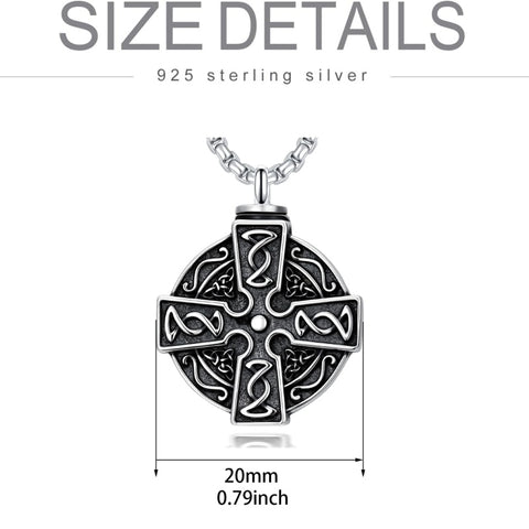 Sterling Silver Cross Hummingbird Cardinal  Rose Sunflower Urn  Necklace for Ashes Cremation Jewelry