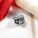 Sterling Silver 2026 Personalized Engraved High School College Graduation Class Ring