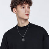 Sterling Silver Crown Jesus Fish Celtic Knot Chai  Lion Star of David Pendant Necklace