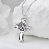 Sterling Silver Baseball Basketball Football Urn Necklace for Ashes