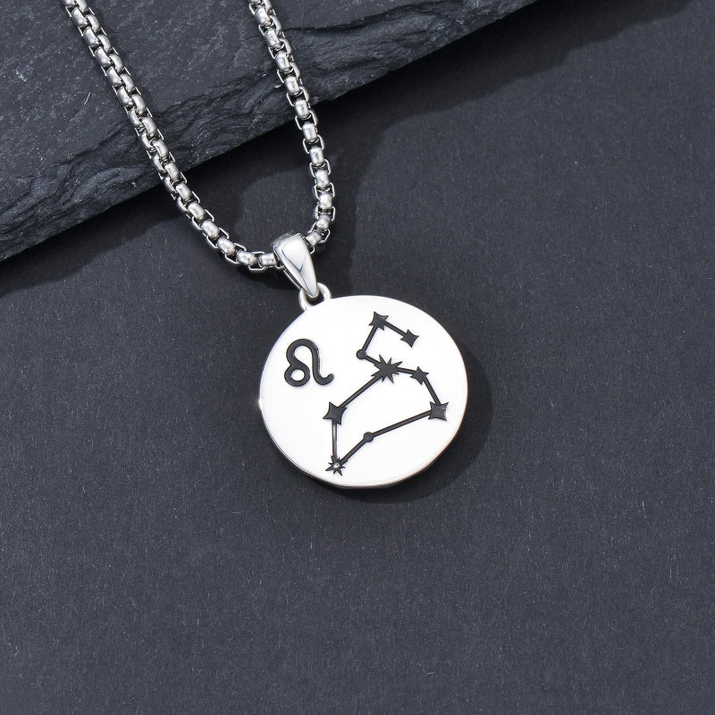 Sterling Silver Constellation Celestial Pendant Necklace Astrology Jewelry Birthday Gifts Christmas