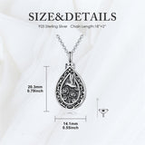 Sterling Silver Bumble Bee  Butterfly Cardinal Cross Dragonfly Hummingbird Paw Print Urn Necklace for Ashes