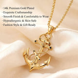 14K Gold Plated Cross Pendant Necklace Christian Jewelry Gifts