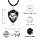Sterling Silver Arrow Celtic Knot Cross Wolf Urn Necklace for Ashes