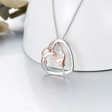 Sterling Silver  Cello Violin Necklace Music Gifts for Women Girl Daughter