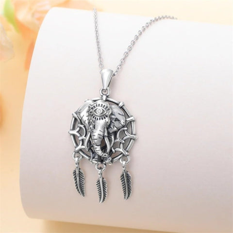 Sterling Silver  Eagle Elephant Fox Octopus Trident  Pig Raven Scorpion Pendant Necklace