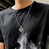 Sterling Silver 12 Zodiac Astrology Horoscope Pendant Necklace