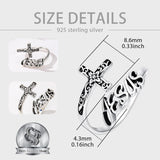 Sterling Silver Turquoise Hummingbird Butterfly Sunflower Adjustable Spoon Ring