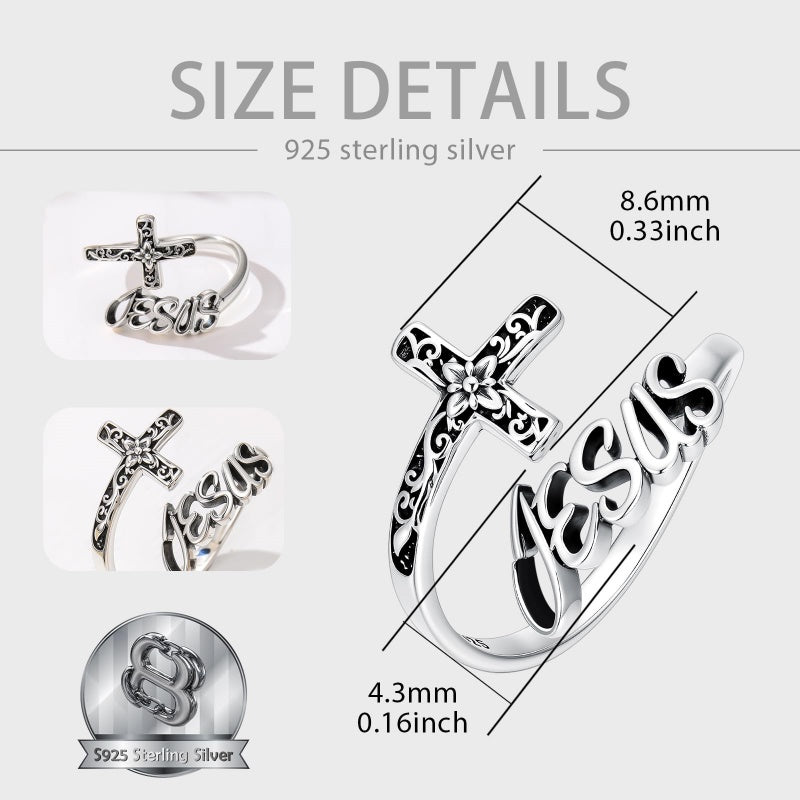 Sterling Silver Turquoise Hummingbird Butterfly Sunflower Adjustable Spoon Ring