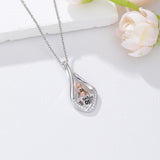 Sterling Silver Tree of Life Father Daughter Sister Pendant Necklace for Women Christmas Gift