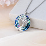 Sterling Silver Crystal Tree of Life Cardinal  Cat Hummingbird Dog Dragonfly Eagle Pendant Necklace